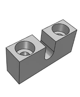 侧面安装PCC01 PCC02 PCC06 调整螺栓用固定块AJSC AJSCM AJSCS
