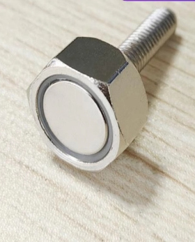 带座磁铁 BML02-M3/M4/M5/M6/M8/M10-L10/L15/L20/L25 外螺纹型