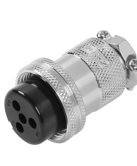 直通航空母插头圆形连接器ZIX41-12-16-25-2-3-4-5-6-7-8-9-10-12