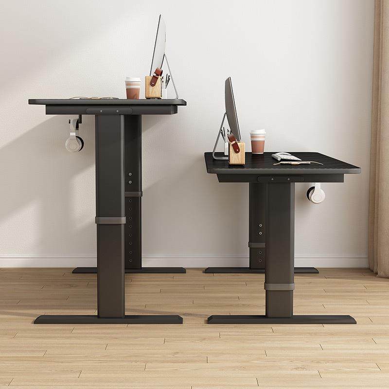 双人电脑桌台式书桌学生家用学习桌可升降卧室简约现代白色办新品