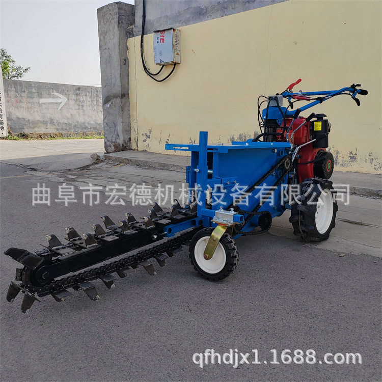 工程管道电缆开槽挖沟机