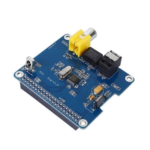 树莓派raspberrypi 3/2代用HIFI DiGi+数字声卡I2S SPDIF WM8804G
