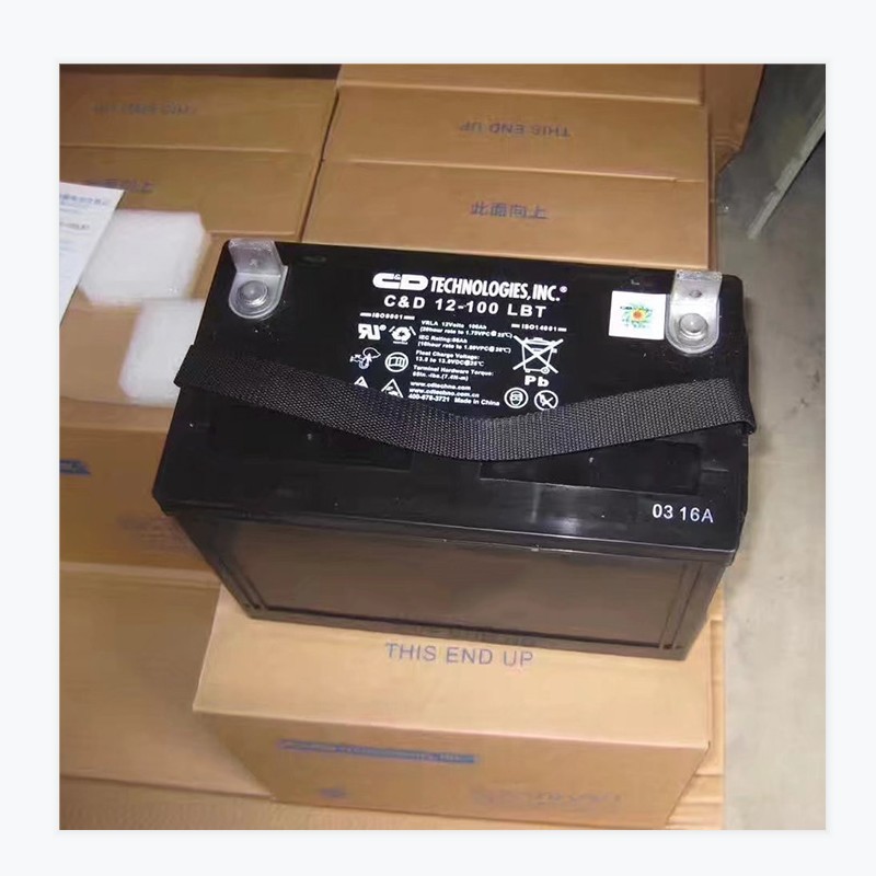 西恩迪C&D 12-100 LBT 大力神12V100AH 太阳能 免维护直流屏 电源