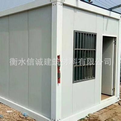 工地施工临时活动房拼装集装箱房临建彩钢板单个集装箱现货售