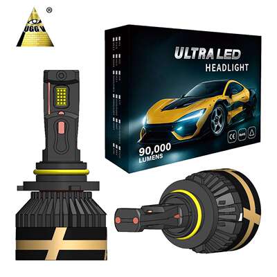 圣达解码LED汽车大灯200W4575灯珠汽车大灯H1H3H4H7H11UG7