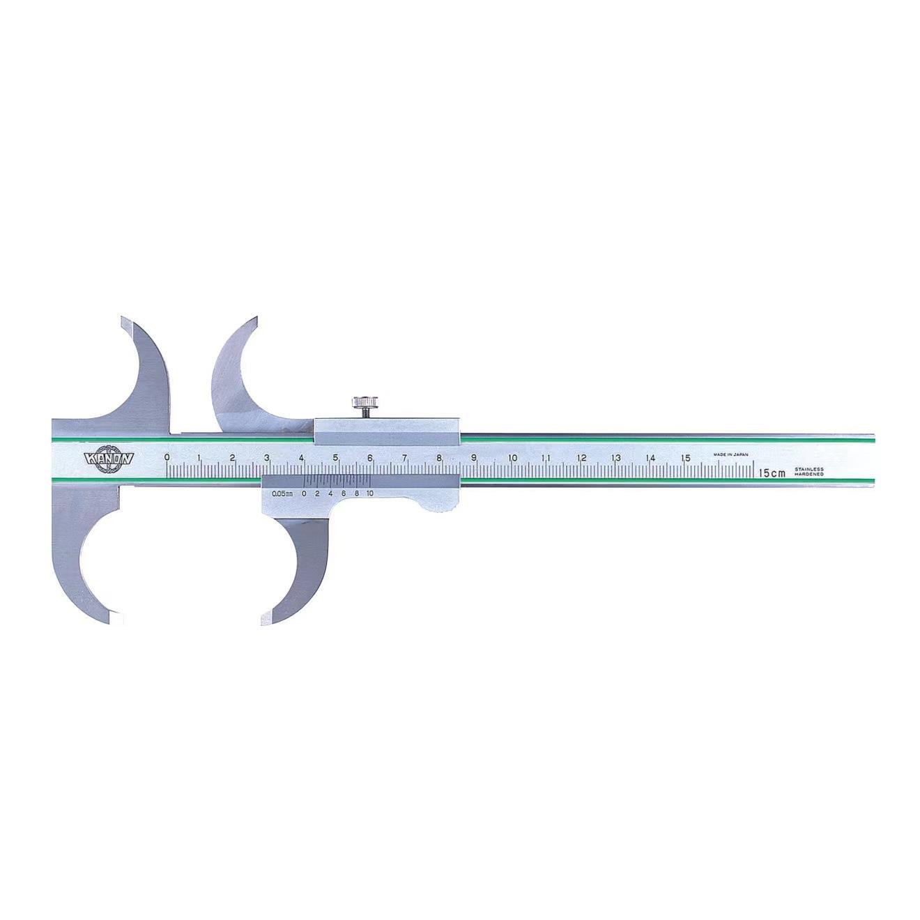 KANON中村电子式数显薄片游标卡尺E-WK15J