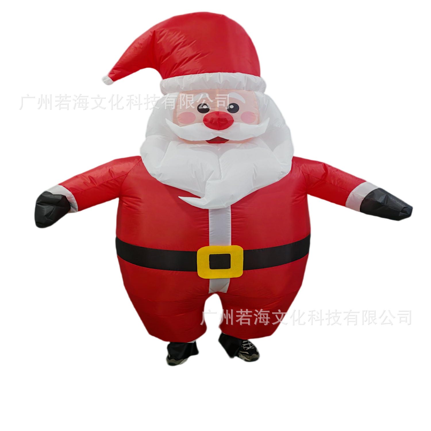 圣诞老人搞笑充气行走派对道具
