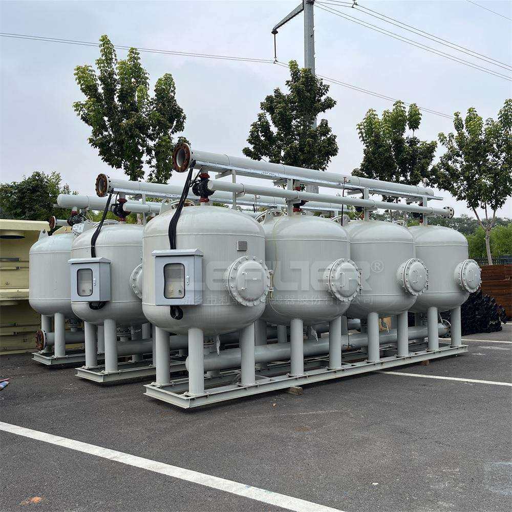 利菲尔特活性炭吸附装置碳滤罐锰砂过滤器自动反洗水处理设备