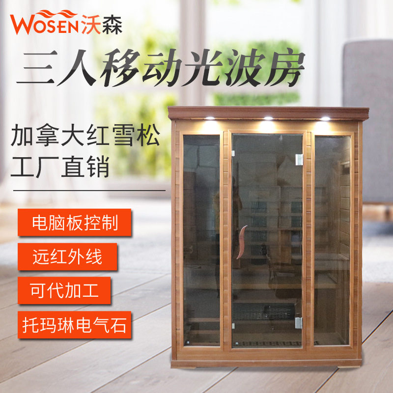 厂家批发家用远红外三人汗蒸箱