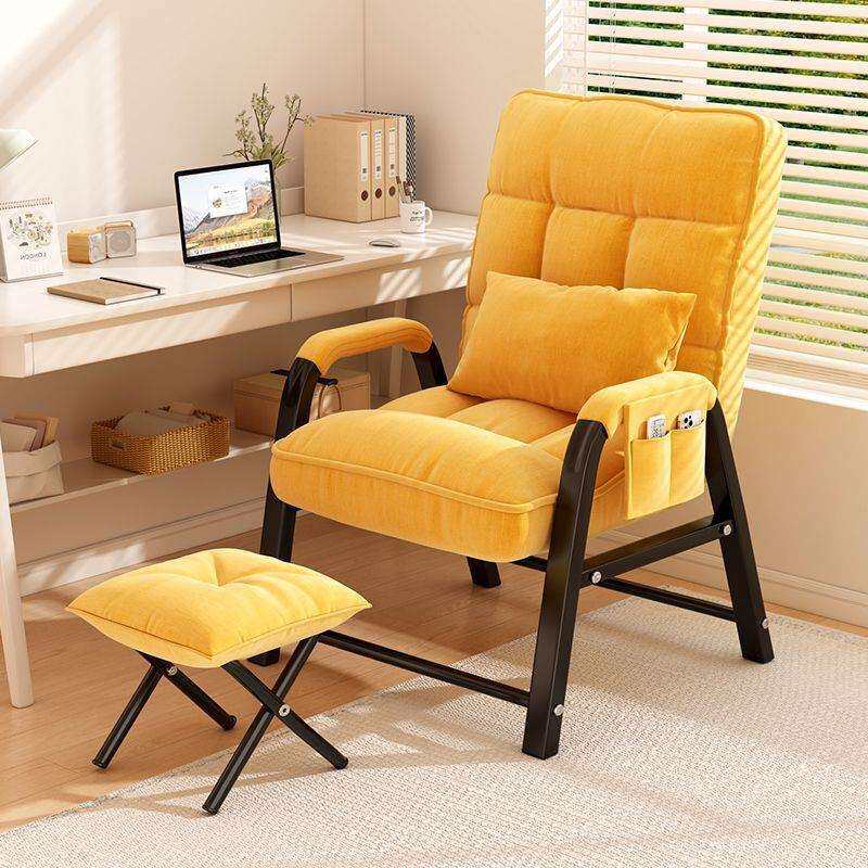 折叠椅坐躺两用午休懒人躺椅舒适久坐办公室靠背椅子家用可躺睡椅