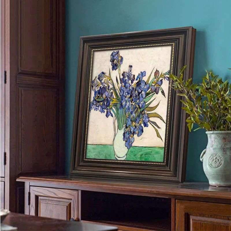 美式餐厅装饰画饭厅梵高丰收向日葵油画卧室床头墙画欧式挂画壁画图片