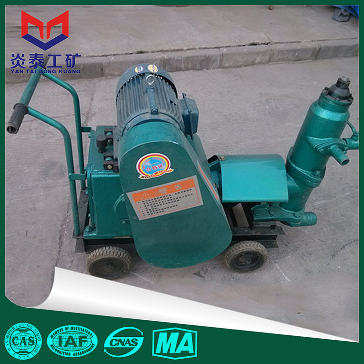 单缸注浆泵活塞水泥注浆机灰浆泵双缸双液桥梁压浆输送泵灌浆机