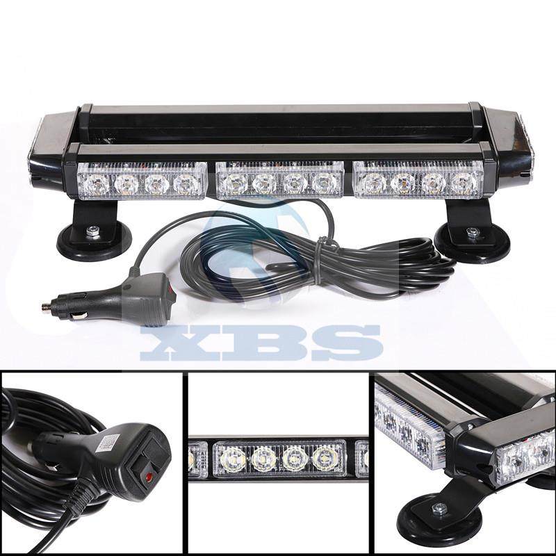 热销30LED爆闪灯四面大磁铁吸顶灯LED迷你短排警示灯开道频闪