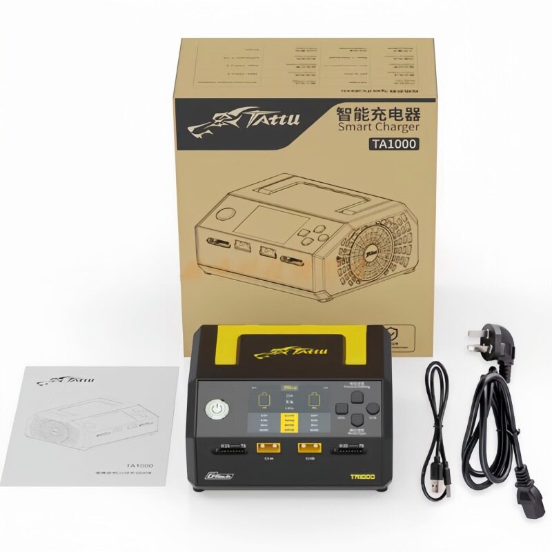 ACE格氏TA1000W 充电器2-7S双通道25A充电池格式G-Tech智能平衡充