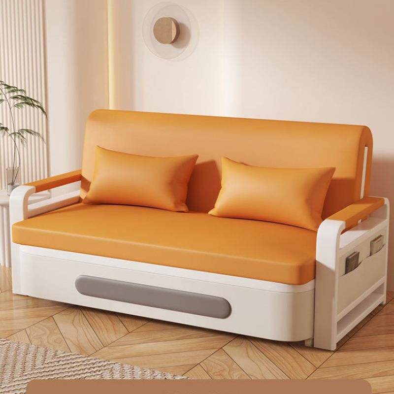 沙发床折叠两用2026新款单人床小户型客厅多功能床科技布伸缩床床