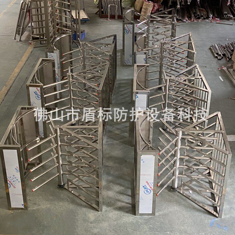 小区只进不出半高转闸门小区超市旋转滚闸北京景区入口单向通道