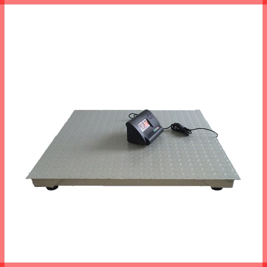标准A12E电子地磅尺寸1*1米称重2吨小型数显式平台地磅称