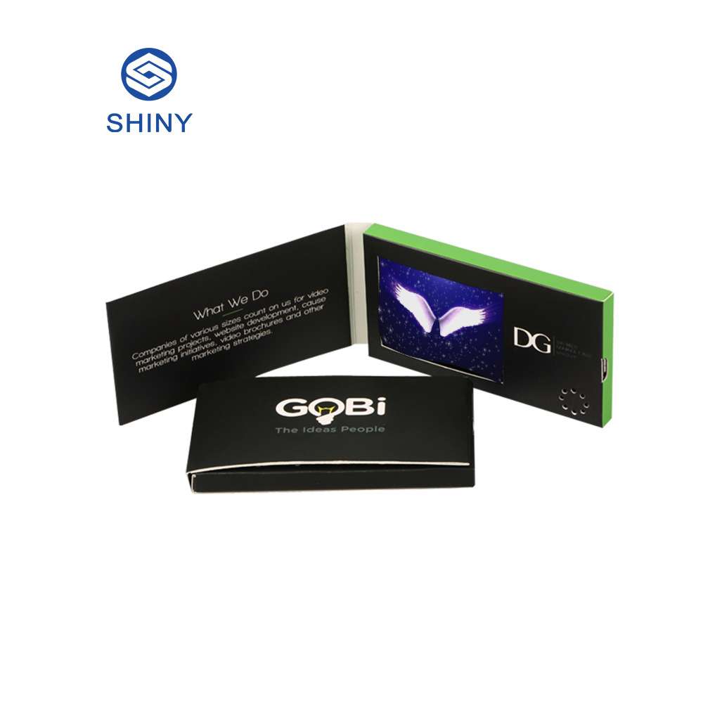 个性设计个人名片电子名片企业公司介绍名片2.4寸LCD屏视频贺卡