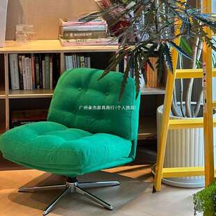 杜威林格单人椅休闲阳台客厅旋转沙发椅子设计师创意网红懒人沙发
