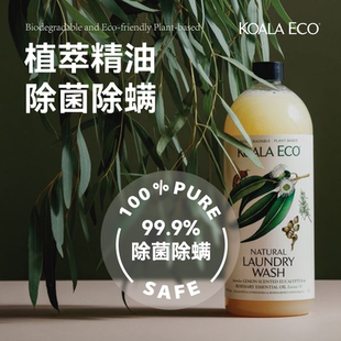 Koala Eco 天然洗衣液尤加利迷迭香洗衣液1L除菌除螨