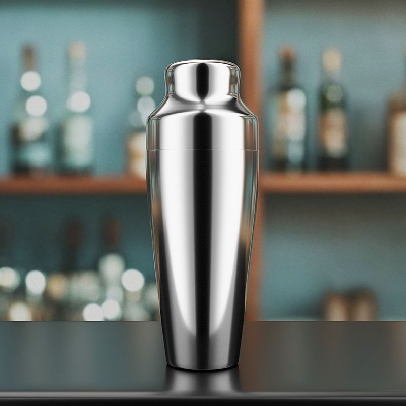 不锈钢法式调酒器摇酒壶家用入门调酒工具套装鸡尾酒shake雪克杯