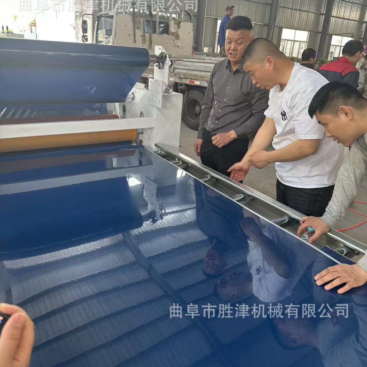厕所挡板PVC膜复合机 防水防潮抗倍特板贴面机 卫生间隔断覆膜机