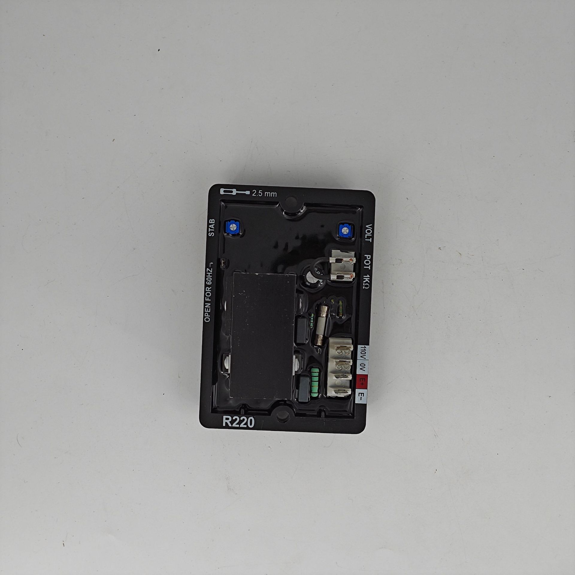 厂家直供发电机AVR 发电机配件 R220 发电机组自动电压调节器