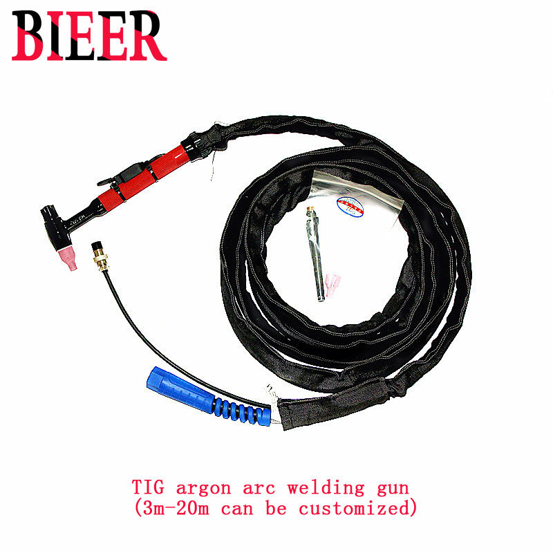 TIG150A焊枪 150A氩弧焊把 橡胶护套硬质胶木枪头厂家批发