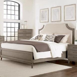 美式简约主卧实木床法式复古做旧双人床结婚床轻奢欧式1.8米乡村