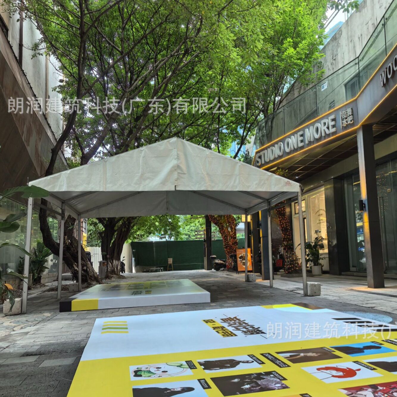 安检帐篷 火车站展会通道篷房 铝合金支架 临时大棚 抗风10级