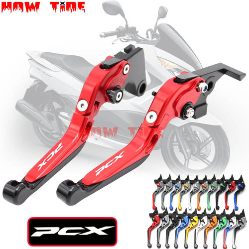 适用于 PCX125 PCX150 摩托车CNC改装刹车离合牛角手把拉杆手柄