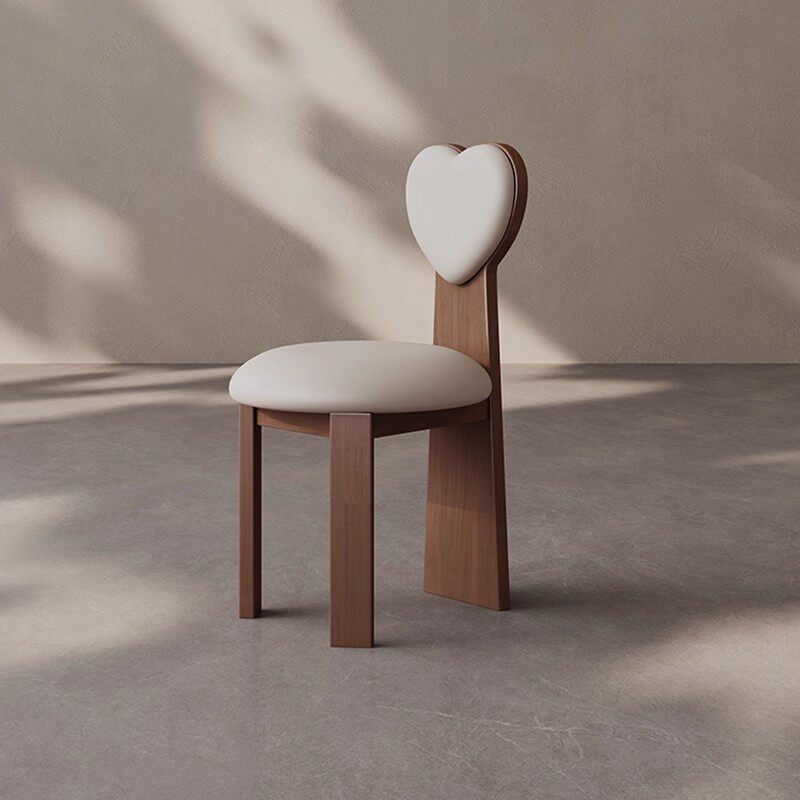 实木餐椅2025新款家用中古风靠背椅子轻奢高级感餐厅餐桌吃饭椅子