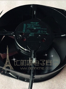 原装 W2S130-AA03-01 230V 45/39W 150*55MM全金属风机