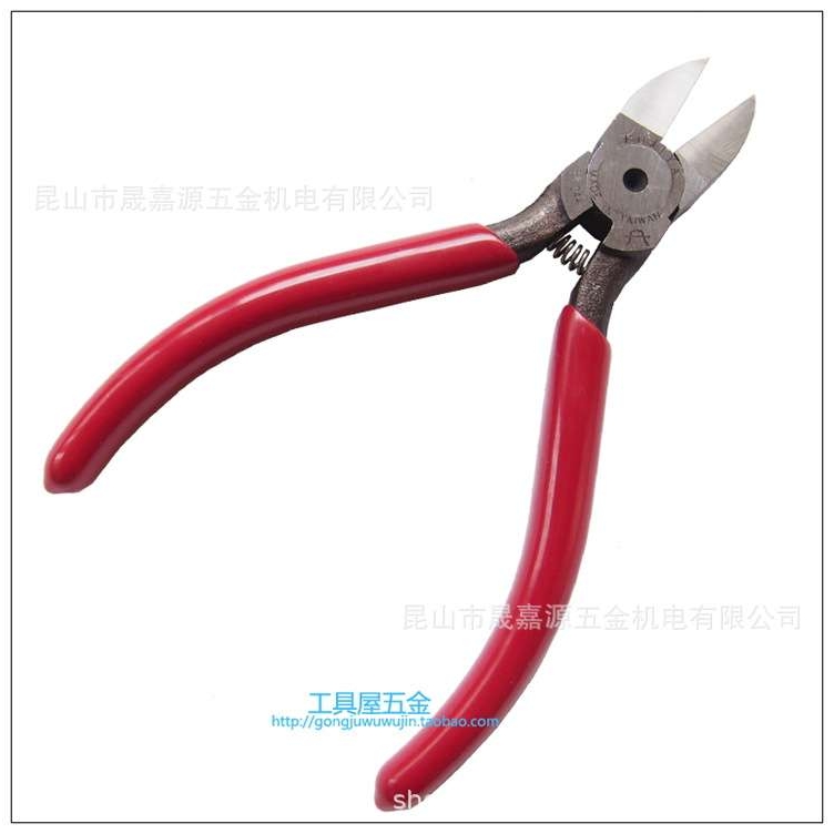 台湾富具亚FUJIYA 塑胶斜口钳/电子水口钳/5寸水口钳 F-104A