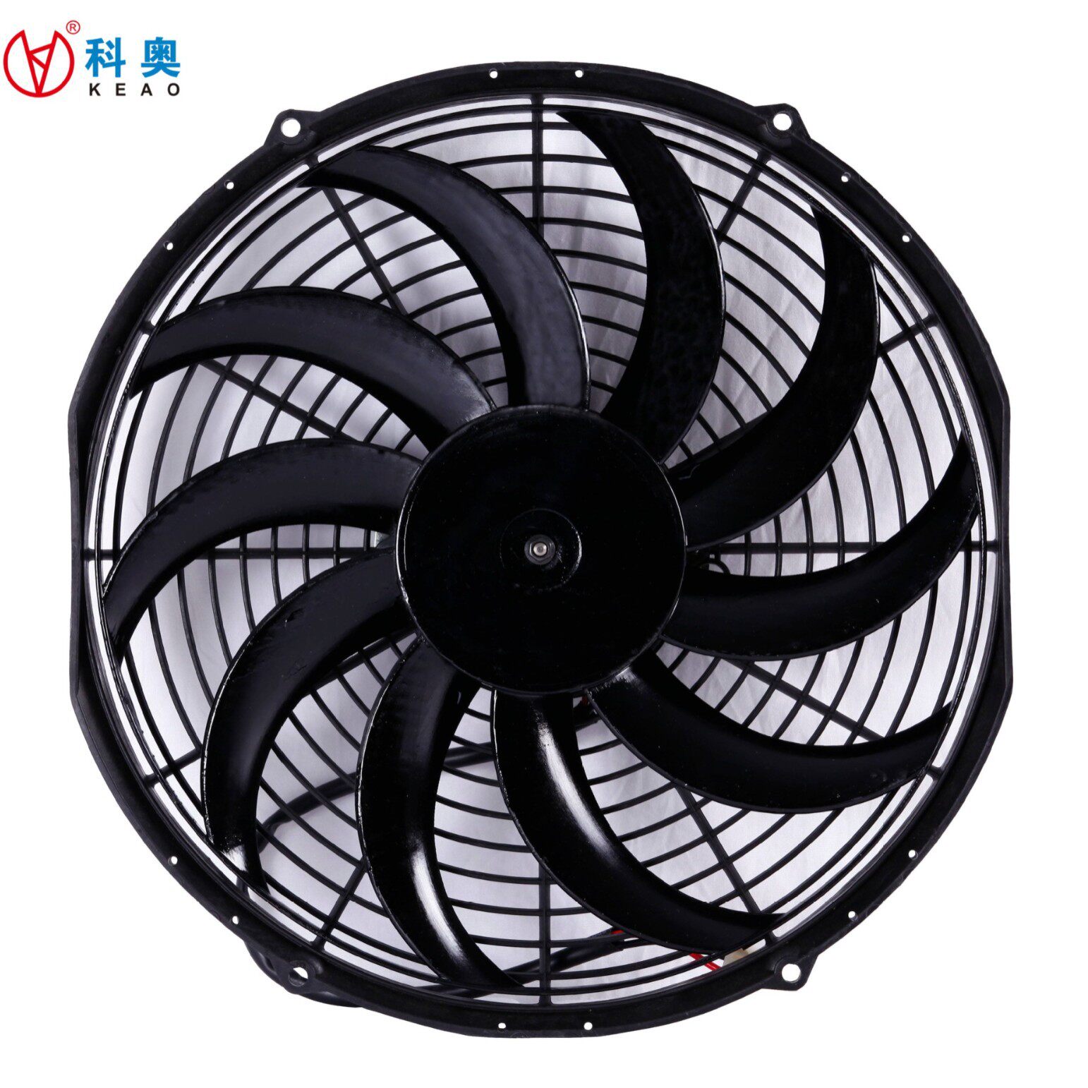 12寸 吸风 10弯叶 汽车冷凝风机风扇电子扇 散热器风扇 KLNF277BF