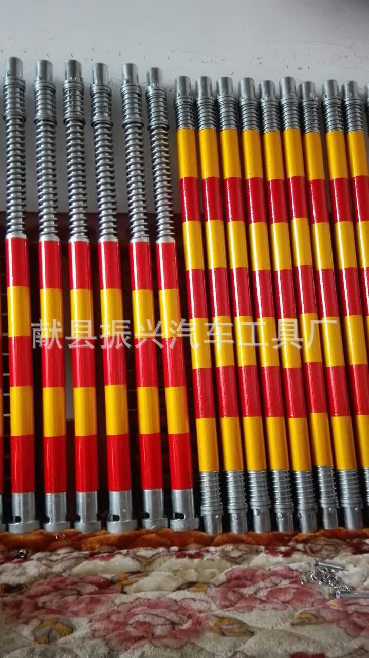 厂家供应5吨拖车杠6T拖车杠车用拖车绳 荧光牵引杠 强力拖车绳