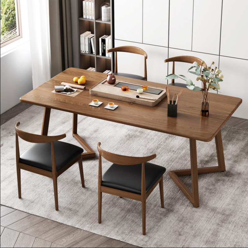 茶桌椅组合茶几桌家用小茶台客厅阳台中式大板现代简约功夫泡茶桌