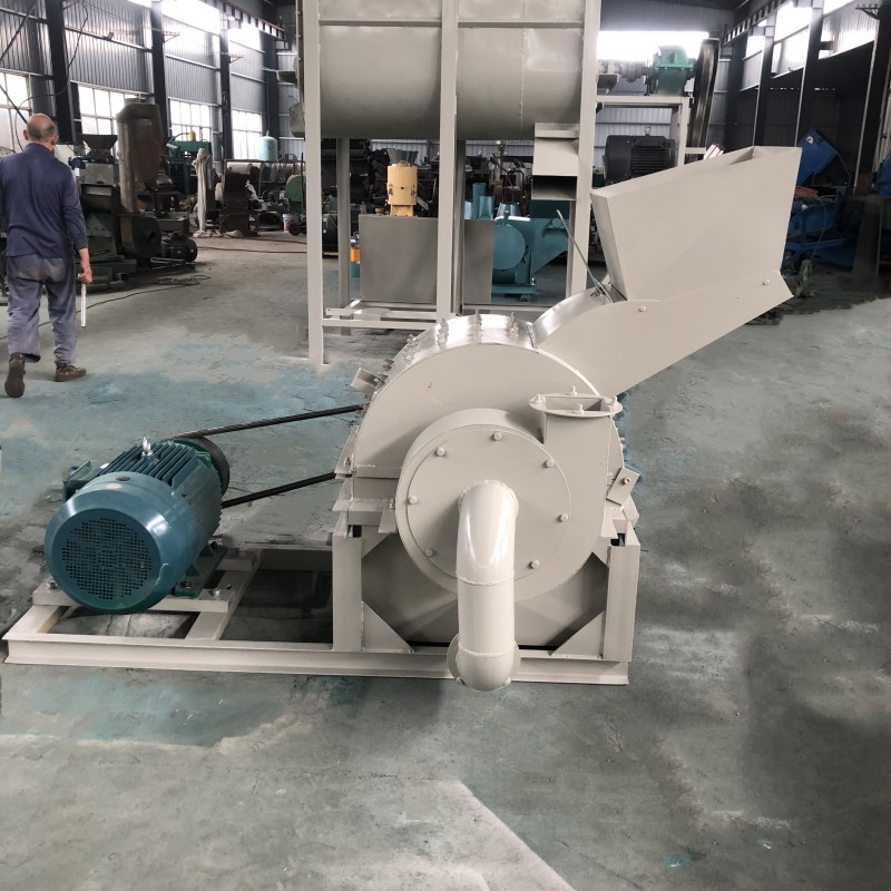 秸秆大型锤片粉碎机 树枝枝条小型移动碎枝机 紫苏破碎机