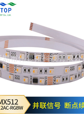 DMX512 5线 10MM霓虹灯条RGBW10段60灯幻彩灯带桥梁工程全彩灯带