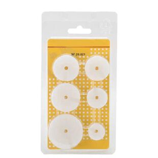 钟表工具 机芯垫 6个装机芯垫 6pc橡胶表垫机芯座胶垫 机芯胶垫