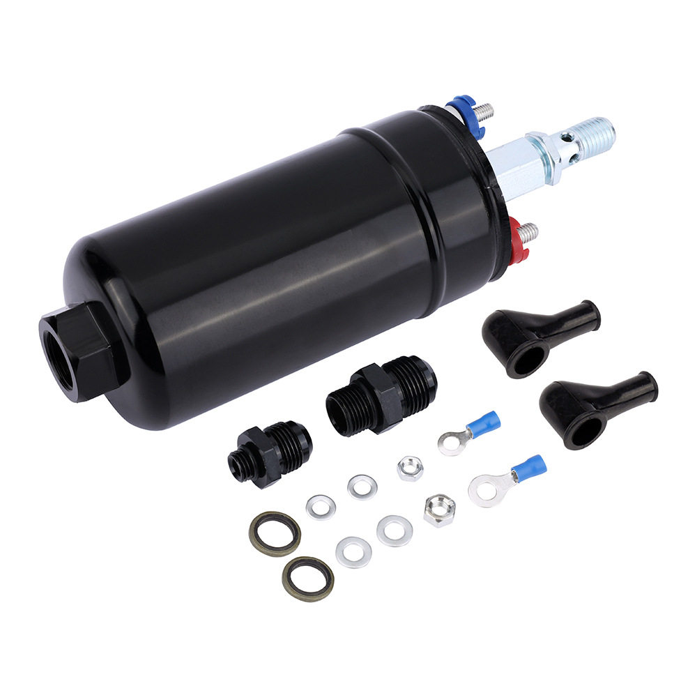 跨境燃油泵12V/13.5V通用外置直列式电子燃油泵380LPH0580254044图片