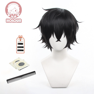 HOLOUN小欧家女神异闻录雨宫莲结城理埃癸斯鸣上悠COS假发