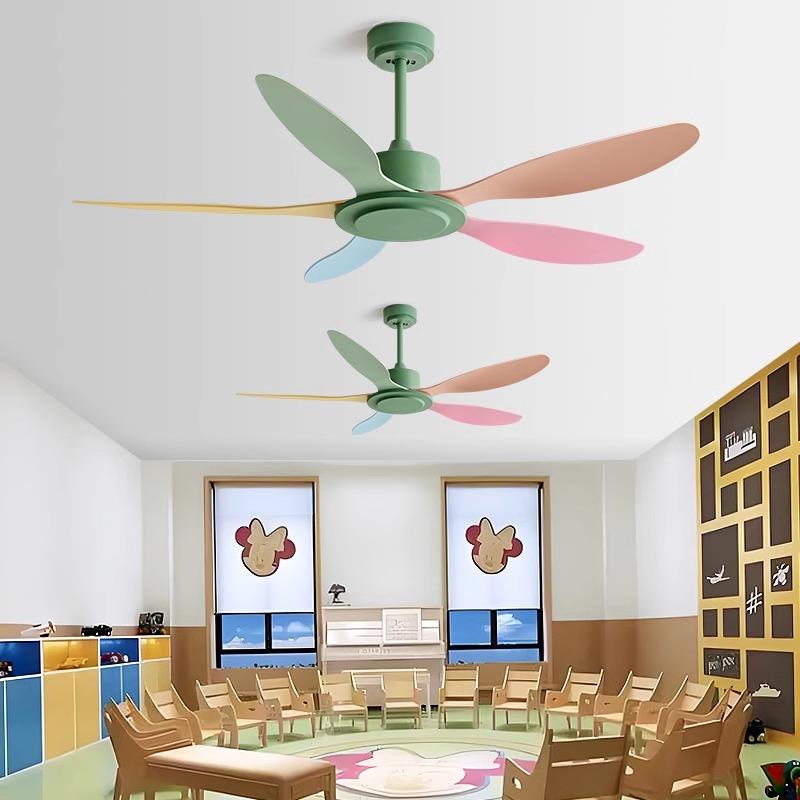 直销新款H家用卧室儿童房电扇餐厅变频电风扇跨境热销幼儿园大风