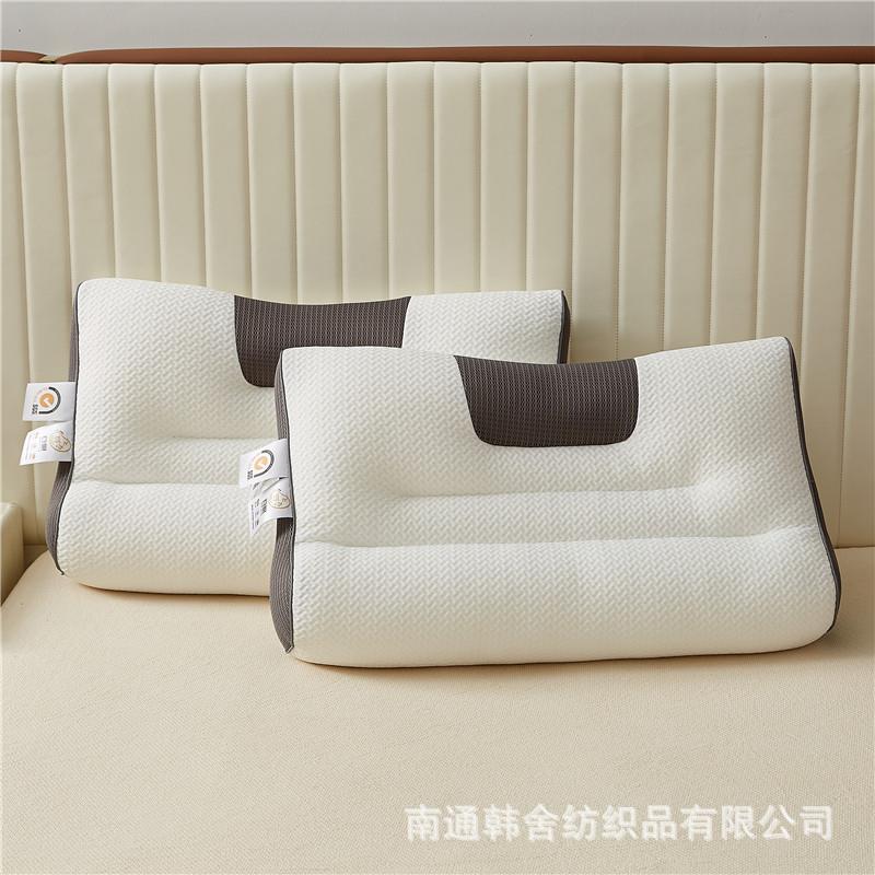 直销新款护颈椎成人单人家用4D牵引枕芯枕头成人睡觉专用助睡眠
