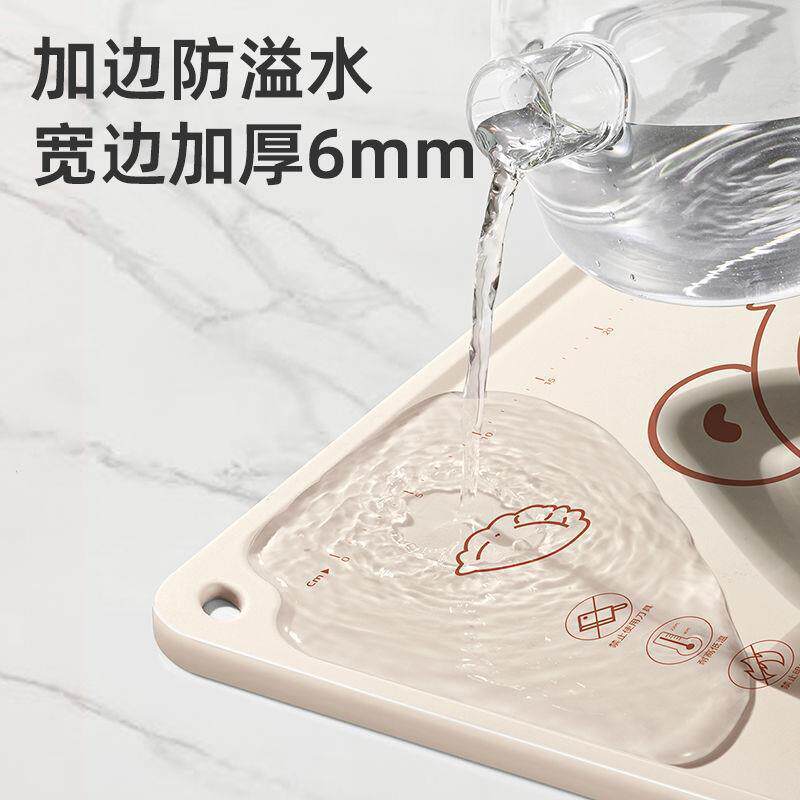 直销新款食品级揉面垫加厚硅胶包饺子面垫面板和面垫子家用案板擀