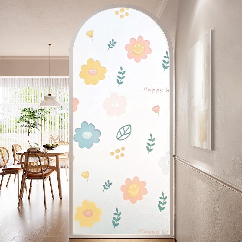 直销新款磨砂玻璃贴纸窗户贴膜浴室卫生间防窥膜防走光透光不透明