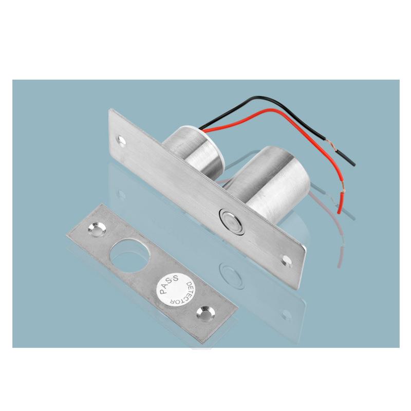 直销新款直销暗装式电插锁微型小锁不锈钢迷你电插锁门禁锁电子锁