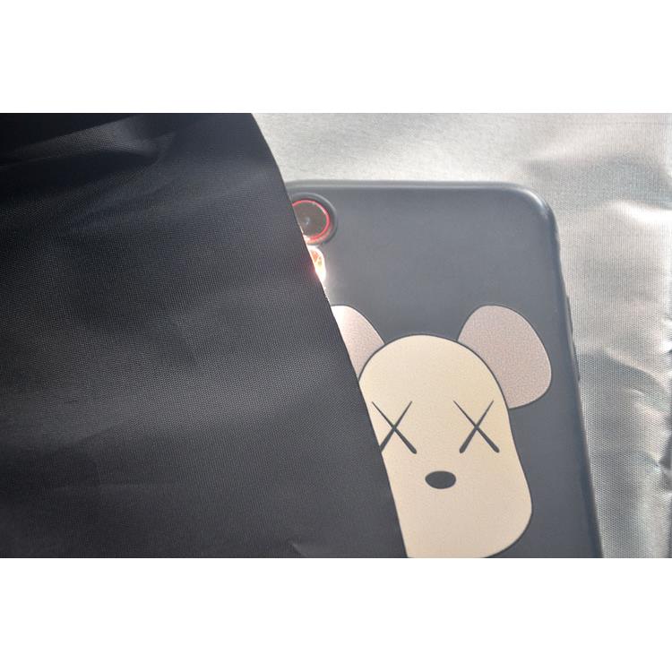 直销新款现货210D全遮光防水PU皮膜涂银牛津布汽车防晒隔热遮阳伞