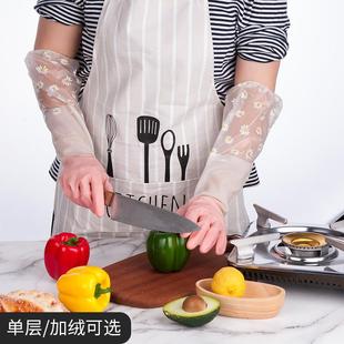 家务橡胶手套洗碗厨房洗菜加厚加长洗衣家用清洁松紧手套 直销新款