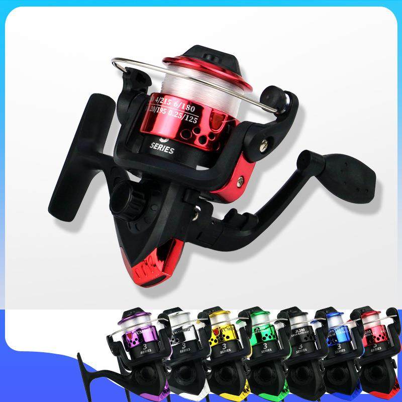 直销新款大量供应量多优惠纺车式渔轮渔线轮200折把电镀带线慈溪